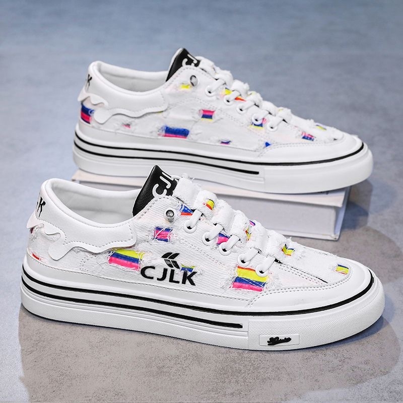 Muške platnene tenisice, prozračne, slip-on, casual sportske, niskog profila, okrugli vrh