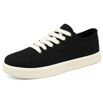 Ανδρικά ελαφρά διαπνέοντα καμβά sneakers, μινιμαλιστικό ρετρό στυλ, χαμηλό προφίλ με κορδόνια