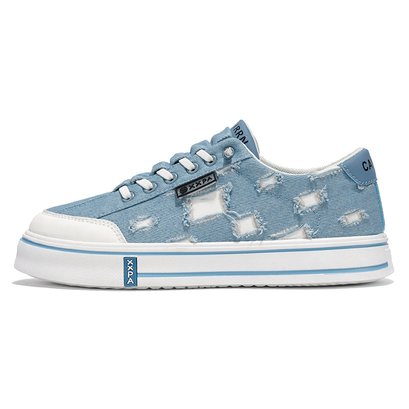 Muške slip-on tenisice s niskim gornjim dijelom, prozračni platneni gornji dio, perforirani dizajn, casual obuće za proljeće i ljeto