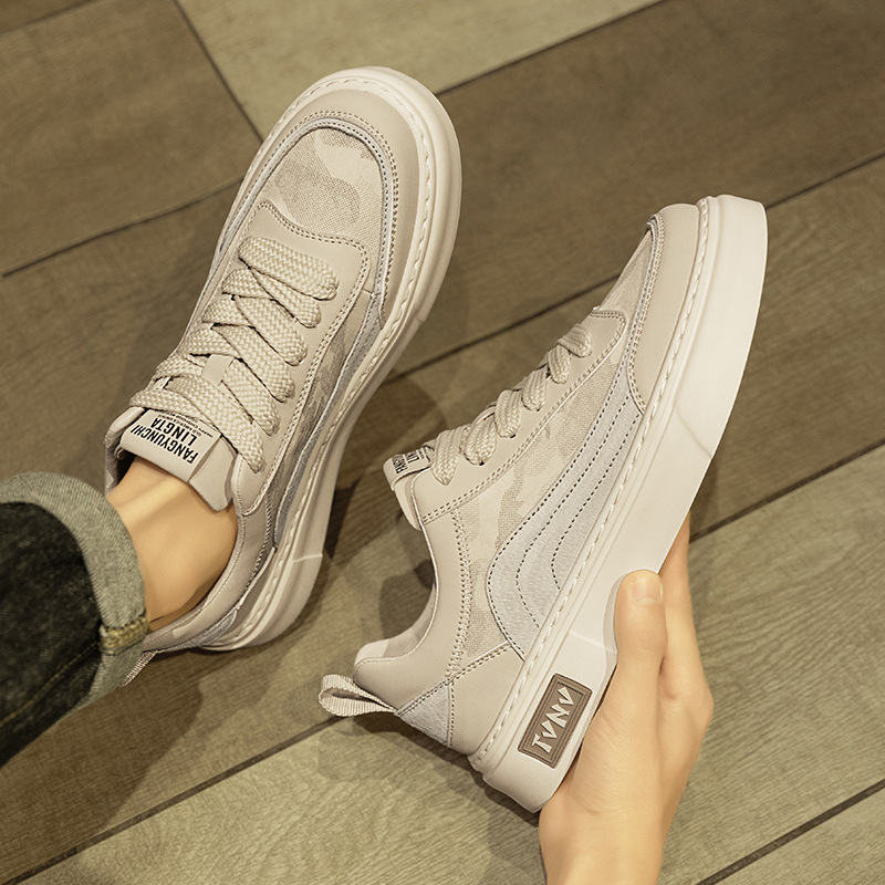 Pantofi sport pentru bărbați, respirabili, din material textil, talpă ușoară și moale, încălțăminte casual sport versatile pentru toamna 2025.