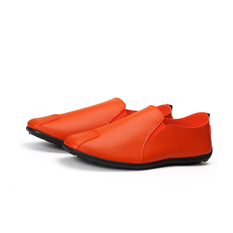 Ανδρικά PU loafers με μαλακή σόλα, casual slip-on για άνοιξη-καλοκαίρι