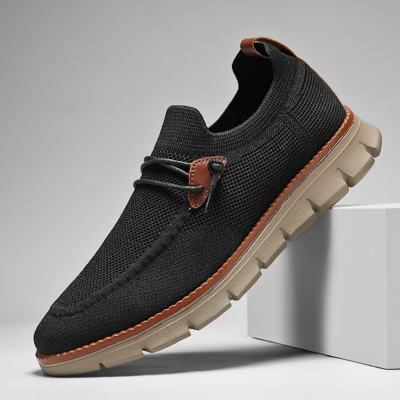 Muške prozračne mrežaste slip-on tenisice, lagane za vanjsku upotrebu u proljeće i ljeto