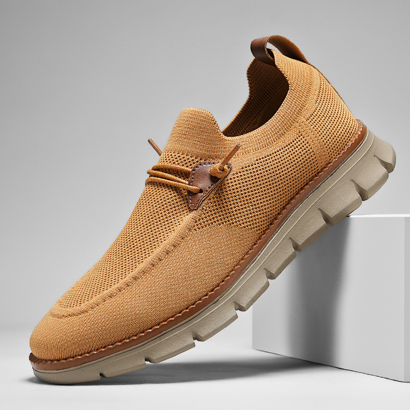 Muške prozračne mrežaste slip-on tenisice, lagane za vanjsku upotrebu u proljeće i ljeto