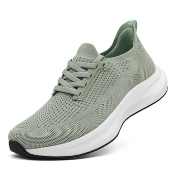 2025 Muške tenisice za trčanje s širokim vrhom i širokim krojem – prozračni Fly Knit gornji dio, apsorpcija udara, lagane sportske tenisice