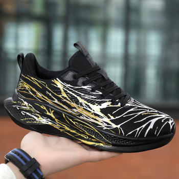 Nova model tenisica za trčanje s mekanom dnom i mrežastim gornjim dijelom, prozračne, amortizirajuće, unisex casual tenisice