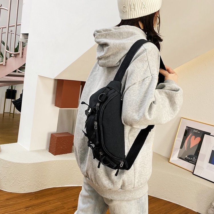 Crossbody torba, trend marka, svestrana casual torba preko pojasa i ramena, minimalistički poslovni stil, mala torba, ženska torba u japanskom stilu preko ramena