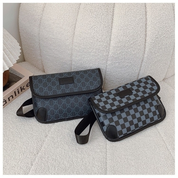 PU retro modni ruksak za muškarce i žene, crossbody torba preko prsa, višenamjenska torba za telefon