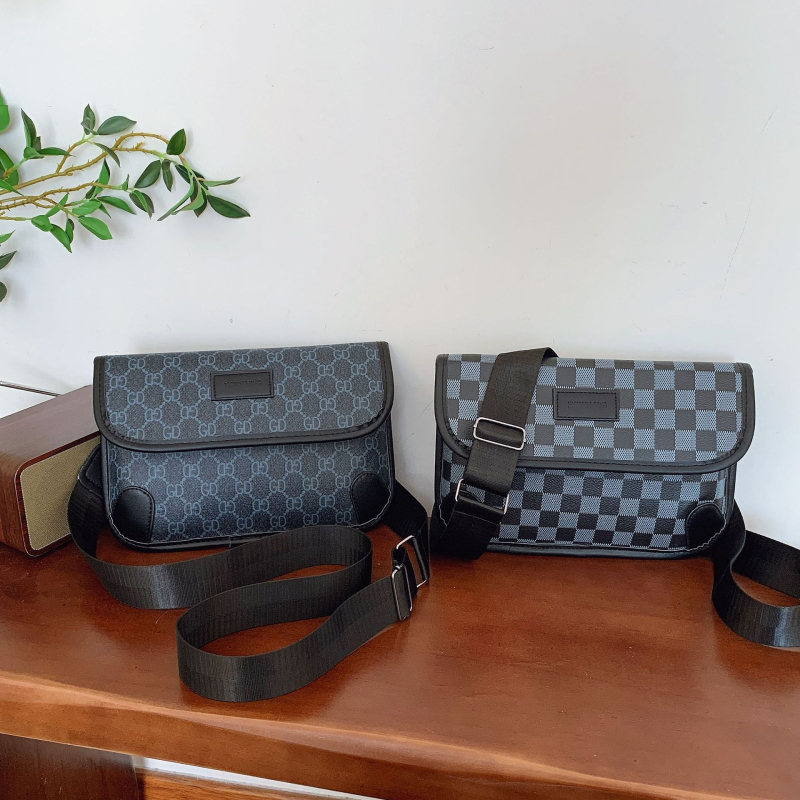 PU retro modni ruksak za muškarce i žene, crossbody torba preko prsa, višenamjenska torba za telefon