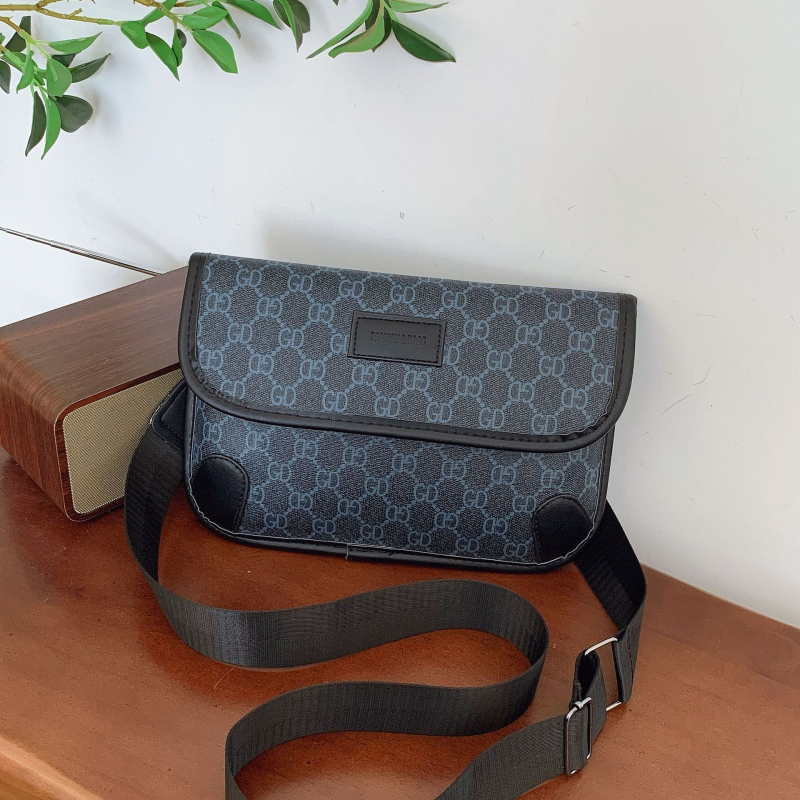 PU retro modni ruksak za muškarce i žene, crossbody torba preko prsa, višenamjenska torba za telefon