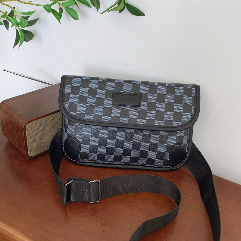 PU retro modni ruksak za muškarce i žene, crossbody torba preko prsa, višenamjenska torba za telefon