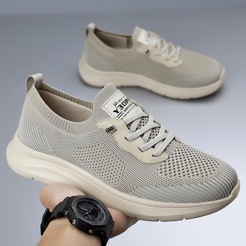 Muške mrežaste tenisice, prozračne i lagane, slip-on, za proleće i leto, sportsko-casual