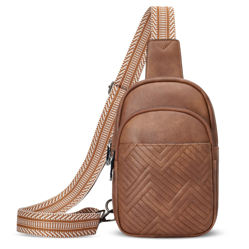 Ženska crossbody torba s zaštitom od krađe, mala kvadratna PU kožna torba, moderna i svestrana