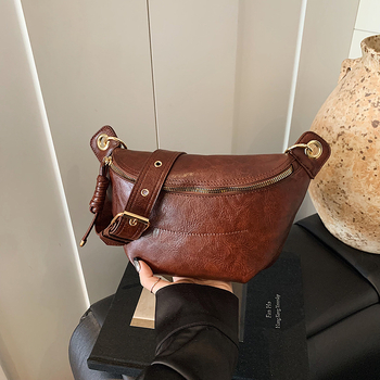 2025 nova retro dizajnerska ženska torba s širokim remenom, crossbody, svakodnevna i svestrana