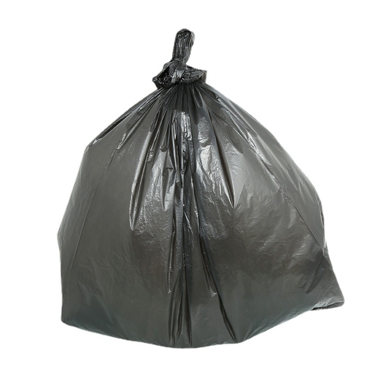 Crne vrećice za smeće, perforirane, kontinuirane u roli, ojačane, 80 × 100 cm, paket od 10 kom