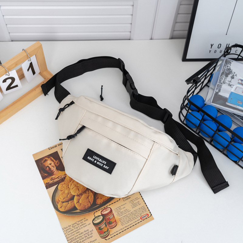 Crossbody torba za pojas, Harajuku sportski stil, velika kapaciteta, retro i svestrana