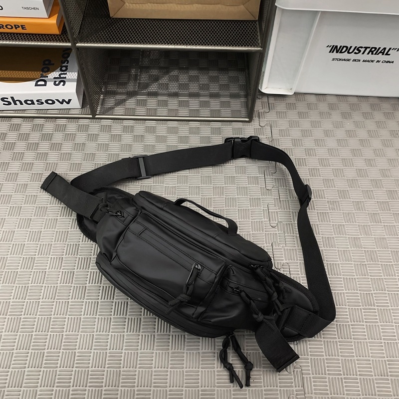 Ženska funkcionalna torba za prsa, crossbody torba za vožnju, vodootporna Oxford tkanina, torba za struk