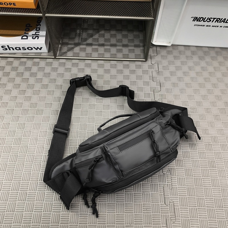 Ženska funkcionalna torba za prsa, crossbody torba za vožnju, vodootporna Oxford tkanina, torba za struk