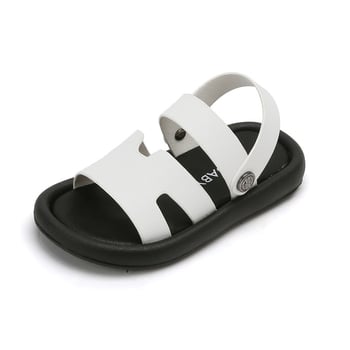 Gyerekek slip-on strandpapucs, nyár 2025, koreai stílus, puha talp