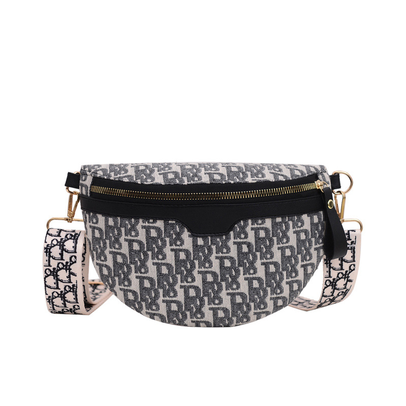 Ženska torbica s natpisom slova, minimalistički dizajn, novi model 2026, crossbody torba za svakodnevnu upotrebu