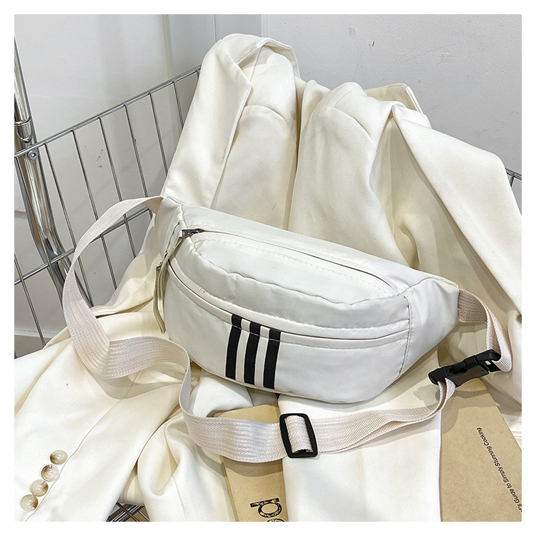 Moderna nylon torba za struk s crossbody naramenicom – svakodnevna torba za žene
