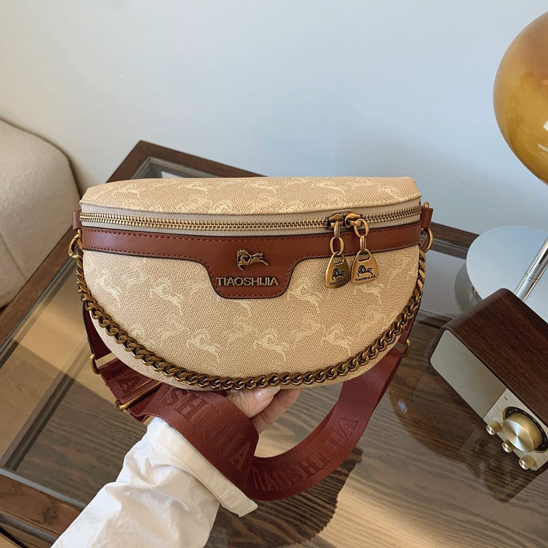 Ženska mini crossbody torbica od PU materijala, lagani luksuz, ljeto 2025