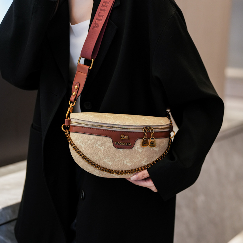 Ženska mini crossbody torbica od PU materijala, lagani luksuz, ljeto 2025