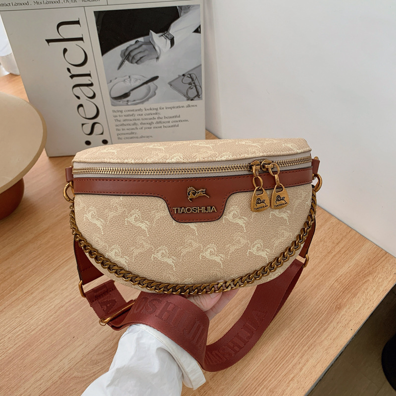 Ženska mini crossbody torbica od PU materijala, lagani luksuz, ljeto 2025