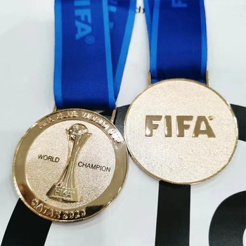 Medalje za nogometnu ligu Svjetskog prvenstva 2022 – medalje od legure za utakmice u Kataru