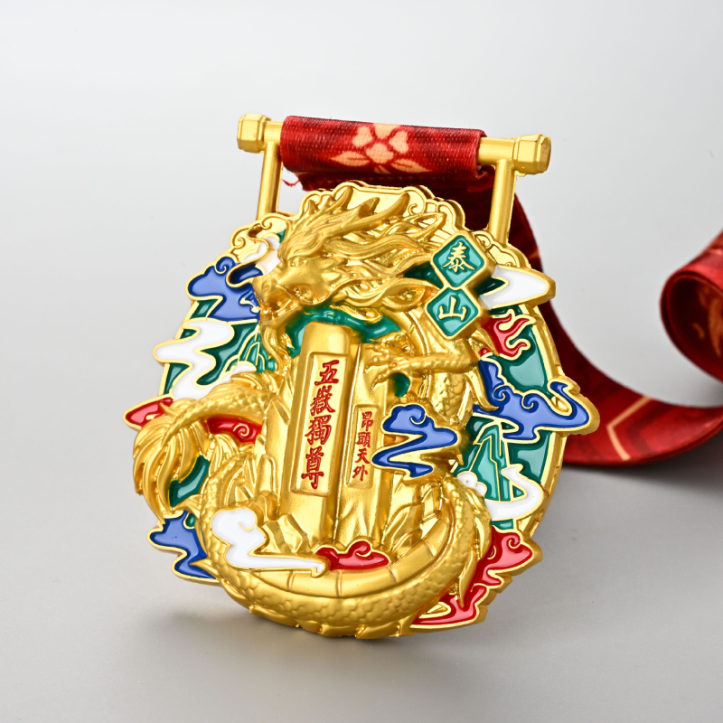 Metalne medalje za sportske događaje, brončane medalje za natjecanja i maratone, medalja s prilagođenim logom