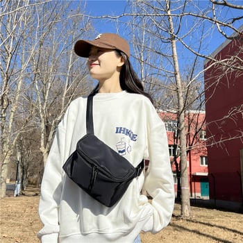 Ženski crossbody torba od Oxford platna, mala torba za struk, casual, proljeće-ljeto 2025
