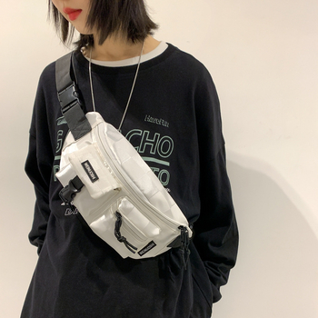 2024 japanskog stila urbana crossbody torba za djevojke, sportski pojas i torba za prsa, mali gradski ruksak