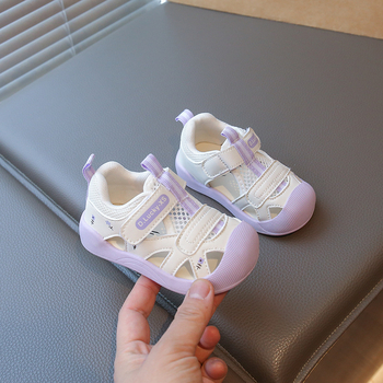 Ljetne sandale za bebe i malu djecu s prozračnim dizajnom, protuklizna mekana potplat, unisex