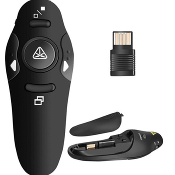 2.4G bežični PPT pero za prebacivanje stranica s USB laserskim pokazivačem – prezentator 016