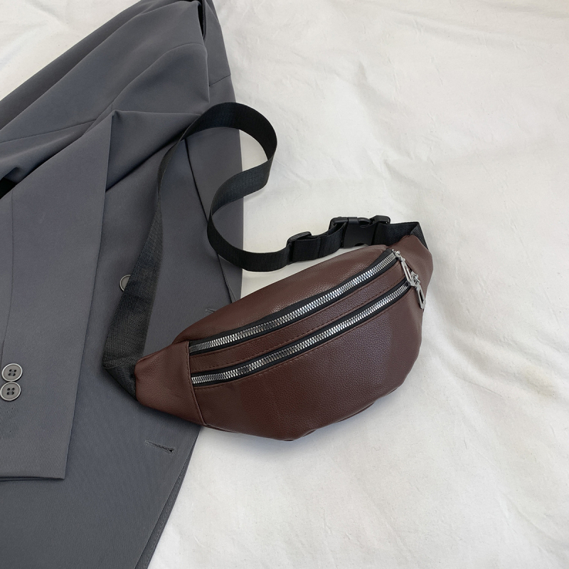 Nova muška torbica za struk u korejskom stilu, sjajna vodootporna, crossbody torba za telefon, svakodnevna i sportska upotreba