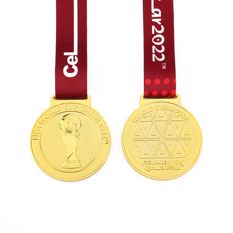 Katar 2022 medalja – nogometni turnir, prigodan poklon, prilagodljivo