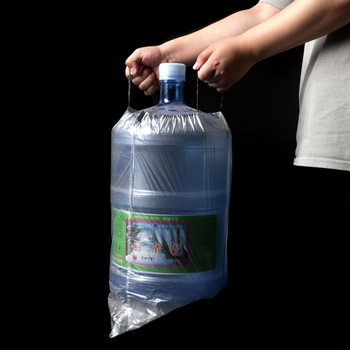 Vrećica za smeće sa šnurlom, kućna upotreba, debela crna, velika, jednokratna plastična vrećica za kuhinju