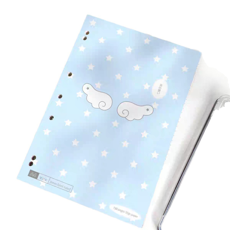 Angel Wings A4 Notebook s debelim listovima za listanje, američki stil