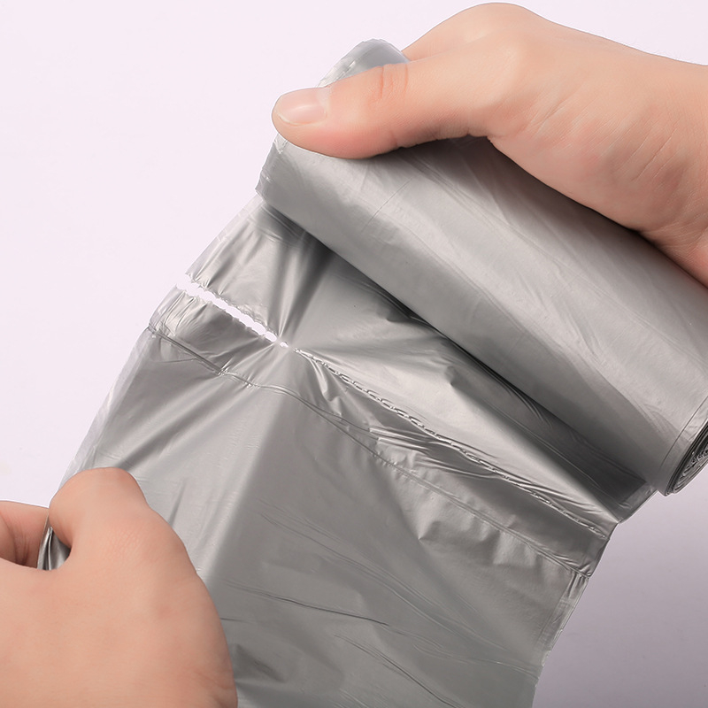 Jie Cheng vreće za smeće za kućanstvo, debele, velike plastične vreće za kuhinju sa metalnom trakom, jednokratne