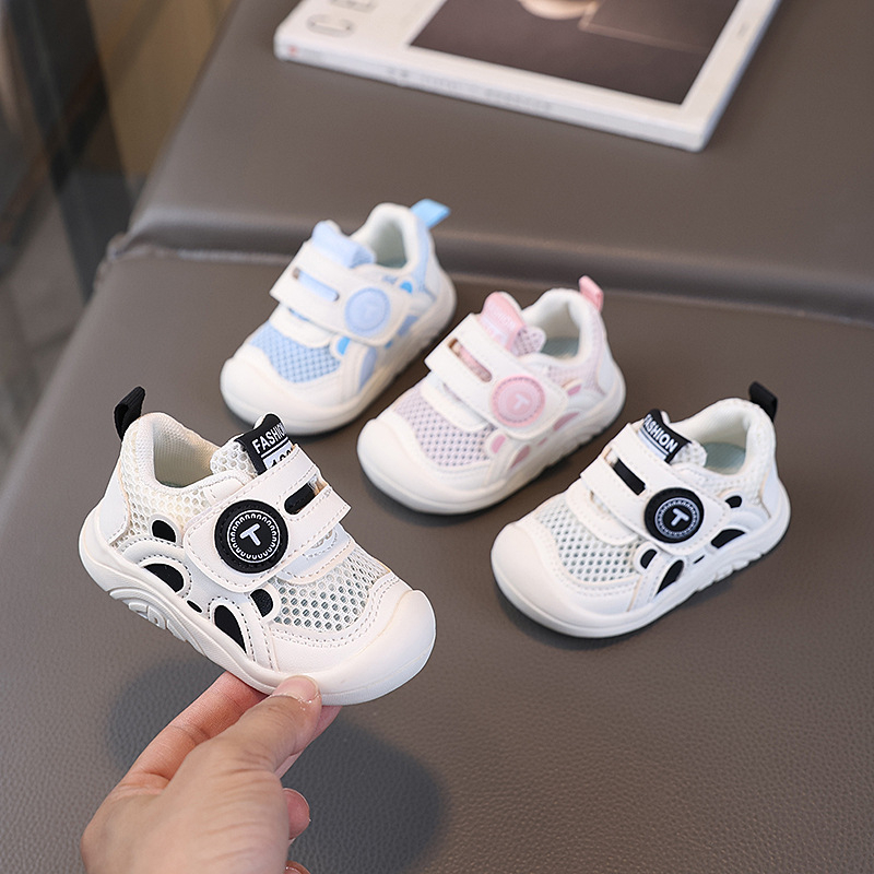 Ljetne mrežaste sandale za bebe i malu djecu, prozračne, protuklizne, s mekanom sole