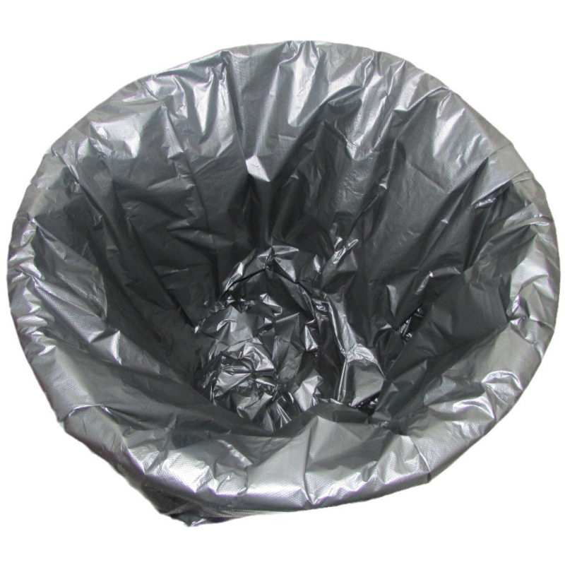 Jednokratne vreće za otpad od debelog plastika, perforirane, ravnog otvora, 50×60 cm