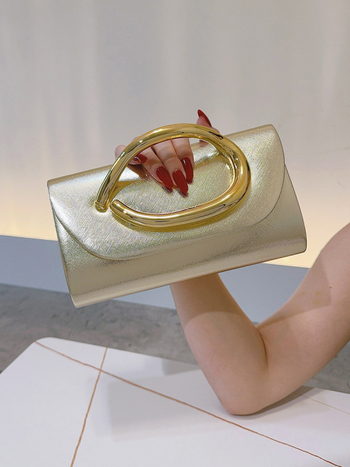 PU kožna clutch torbica za žene – večernja torbica za zabave, luksuzan dojam