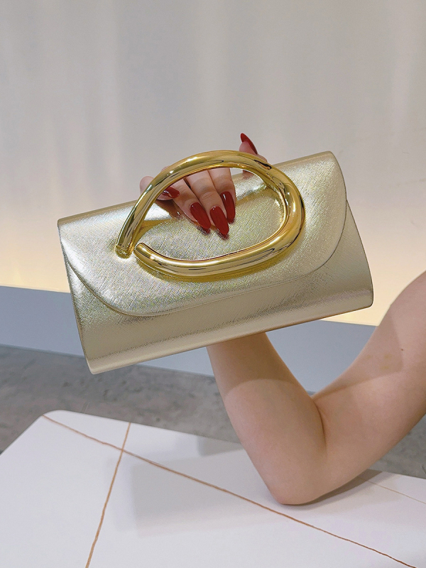 PU kožna clutch torbica za žene – večernja torbica za zabave, luksuzan dojam