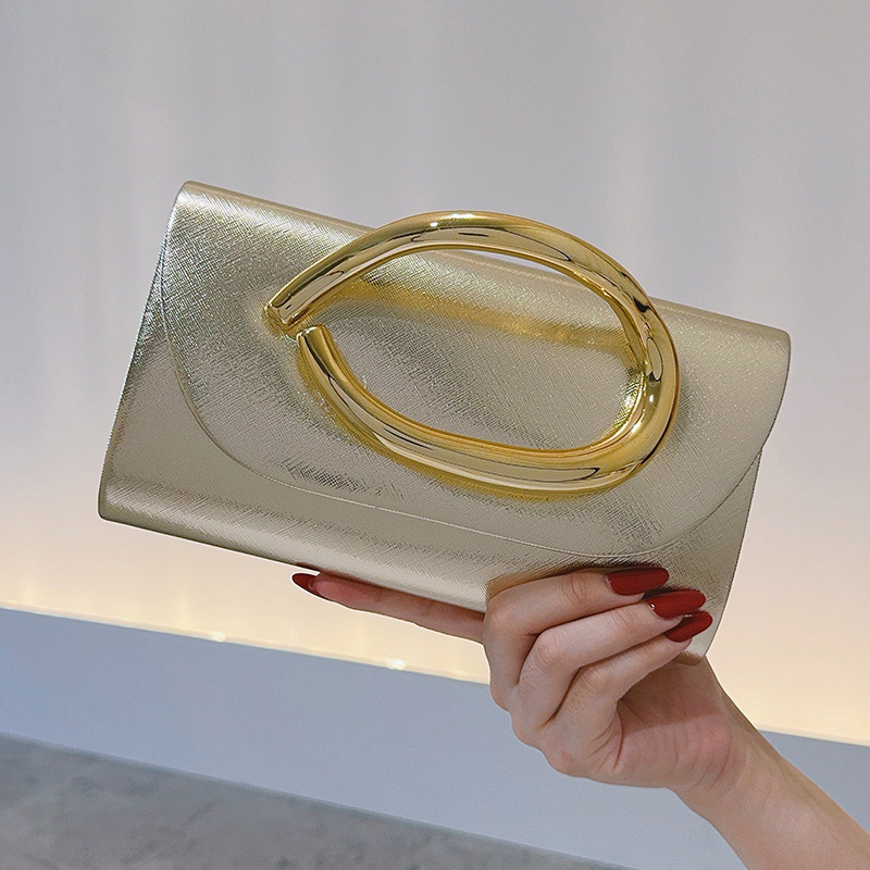 PU kožna clutch torbica za žene – večernja torbica za zabave, luksuzan dojam