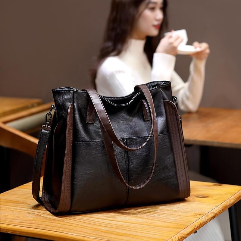 PU ženska torba za putovanje preko ramena — velika zapremina, crossbody, ležerni ljetni stil, 2024