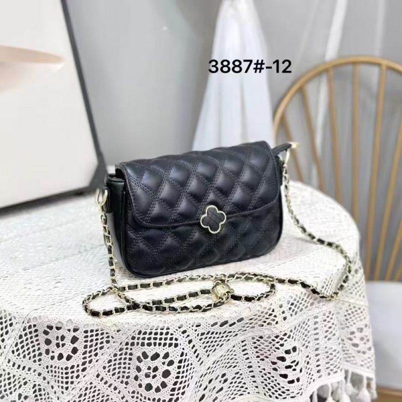 Jacques ženska crossbody torbica od PU, mala, vodoravni kvadratni oblik s rombom šavom, lančani remen, zatvaranje preklopom, poliester podstava, unutarnja džep s zipom, gradski minimalistički stil, jesen 2025