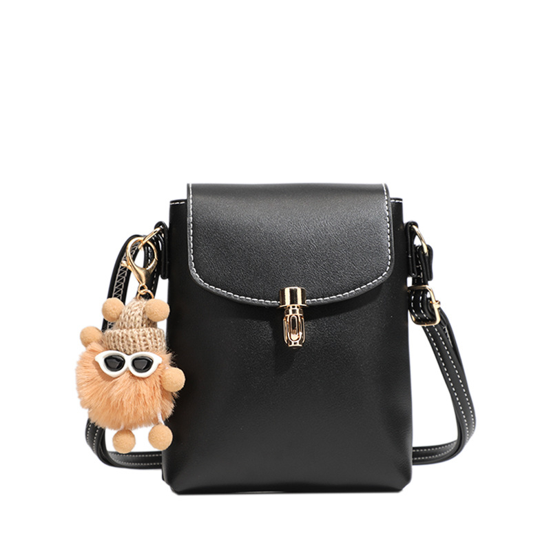 Ženska PU mini crossbody torba, mali kvadratni oblik, gradski minimalistički stil, jesen-zima 2024