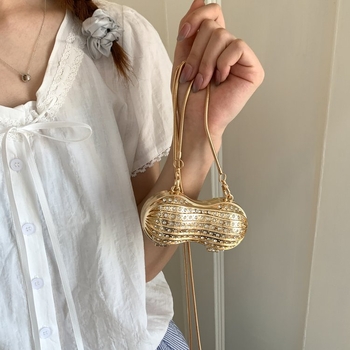 2026 nova cross-border prijenosna ženska večernja torbica, torbica za ruž, mini torbica, kutija s dijamantima, mala ručna torbica, ženska crossbody torba