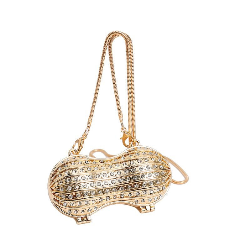 2026 nova cross-border prijenosna ženska večernja torbica, torbica za ruž, mini torbica, kutija s dijamantima, mala ručna torbica, ženska crossbody torba