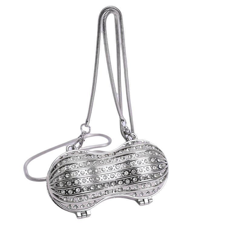 2026 nova cross-border prijenosna ženska večernja torbica, torbica za ruž, mini torbica, kutija s dijamantima, mala ručna torbica, ženska crossbody torba