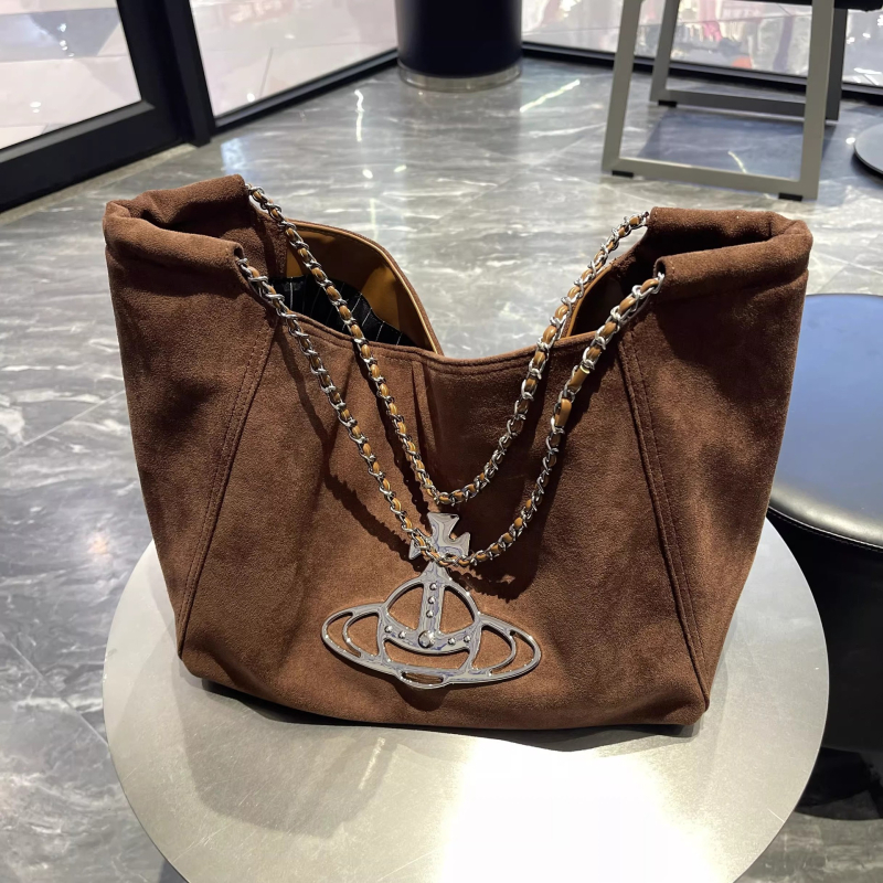 Ženska tote torba od nubuka, velikog kapaciteta, hobo stil, jedna naramenica